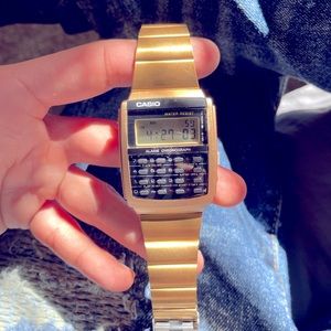 Casio vintage calculator watch
